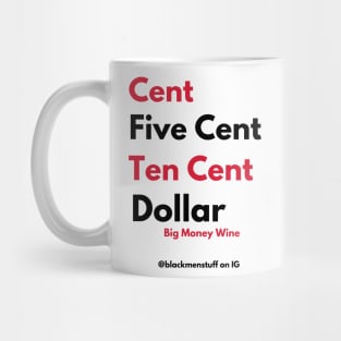 Big Money Wine - Cent, Five Cent, Ten Cent, Dollar Mug